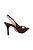 Scarpin Dacar Croco Salto Fino Luiza Barcelos Coffee - Imagem 3