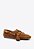 Mocassim Harper Camurça Franja Cadarço Vicenza Camel - Imagem 2