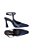 Scarpin Slingback Salto Taça Couro Luiza Barcelos Azul Marinho - Imagem 6