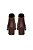 Bota Feminina Ankle Croco Zíper Luiza Barcelos Coffee - Imagem 6