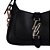 Bolsa Feminina Média Corrente Fecho LB Luiza Barcelos Preto - Imagem 5