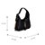Bolsa Feminina Média Corrente Fecho LB Luiza Barcelos Preto - Imagem 6