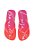 Chinelo Com Degradê Luiza Barcelos Vermelho Pepper E Rosa Magenta - Imagem 4