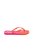 Chinelo Com Degradê Luiza Barcelos Vermelho Pepper E Rosa Magenta - Imagem 2