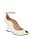 Scarpin Anabela Em Verniz Luiza Barcelos Off White - Imagem 2