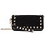 Bolsa Pequena Corrente Spikes Couro Schutz Preto - Imagem 1