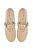 Sapatilha Em Tela Em Couro Luiza Barcelos Off White - Imagem 4