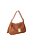 Bolsa Grande Couro Luiza Barcelos Caramelo - Imagem 1