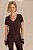 Blusa Cropped Pulse Up Loose Live Marrom - Imagem 1