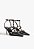 Scarpin Studs Miorle Couro Schutz Preto - Imagem 2