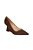 Scarpin Feminino Anabela Camurça Luiza Barcelos Coffee - Imagem 2