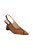 Scarpin Slingback Anabela Em Camurça Luiza Barcelos Caramelo - Imagem 1