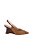Scarpin Slingback Anabela Em Camurça Luiza Barcelos Caramelo - Imagem 2