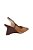Scarpin Slingback Anabela Em Camurça Luiza Barcelos Caramelo - Imagem 3