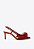 Scarpin Slingback Rosalie Vicenza Vermelho Veneto - Imagem 2