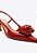 Scarpin Slingback Rosalie Vicenza Vermelho Veneto - Imagem 4