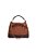 Bolsa Feminina Grande Camurça Corrente Logomania Luiza Barcelos Coffee - Imagem 3