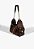 Bolsa Tiracolo Shoulder Lilibet Wild Média Couro Animal Print Schutz Natural Black - Imagem 2