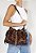 Bolsa Tiracolo Shoulder Lilibet Wild Média Couro Animal Print Schutz Natural Black - Imagem 5