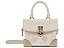 Bolsa Média Satchel Napa Lumi Schutz Sugar White - Imagem 1