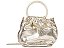 Bolsa Grande Bucket Napa Lumi Metal Schutz  Platina - Imagem 1