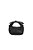 Bolsa Hobo Média Couro Com Nó Luiza  Barcelos Preto - Imagem 3