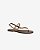 Rasteira Gio Mocha Mood MYSB Metalizado Bronze - Imagem 1