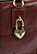 Bolsa Bowling Heart Grande Couro Schutz Vinho - Imagem 5