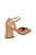 Scarpin Salto Bloco Mary Jane Luiza Barcelos Nude - Imagem 3