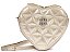 Bolsa Tiracolo Love Couro Dourada Schutz - Imagem 1