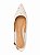 Sapatilha Slingback Em Couro Luiza Barcelos Off White - Imagem 1