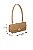 Bolsa Feminina Croco Logomania Luiza Barcelos Camel - Imagem 5