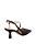 Scarpin Slingback Salto Taça Bico Fino  Luiza Barcelos Preto - Imagem 3