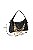 Bolsa Média Charms Alça Couro Luiza Barcelos Preto - Imagem 6