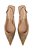 Scarpin Slingback Salto Baixo Couro Luiza Barcelos Argila - Imagem 4