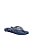 Chinelo Plataforma Lenço Multimaterial Luiza Barcelos Azul Marinho - Imagem 1