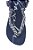 Chinelo Plataforma Lenço Multimaterial Luiza Barcelos Azul Marinho - Imagem 5