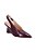Scarpin Slingback Anabela Verniz Bico Fino Luiza Barcelos Marsala - Imagem 1