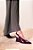 Scarpin Slingback Anabela Verniz Bico Fino Luiza Barcelos Marsala - Imagem 6