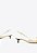 Scarpin Salto Baixo Slingback Pauline Bico Fino Vicenza Off White - Imagem 4