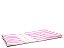 Toalha Tecido Listrado Logo Bicolor Vicenza Rosa - Imagem 1