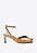 Sandália Feminina Anadia Slingback Vicenza Camel - Imagem 1
