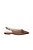 Sapatilha Feminina Slingback Bico Fino Laço Luiza Barcelos Camel - Imagem 1
