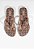 Chinelo Feminino Flat Flip Flops Logo Schutz Marrom - Imagem 4