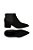 Bota Chelsea Cano Curto Camurça Luiza Barcelos Preto - Imagem 7
