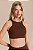 Top Feminino Halter ByNature LIVE! - Imagem 1