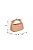 Bolsa Hobo Média Couro Com Nó Luiza  Barcelos Nude - Imagem 8