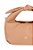 Bolsa Hobo Média Couro Com Nó Luiza  Barcelos Nude - Imagem 4