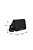 Bolsa Com Alça Em Couro Logo Luiza Barcelos Preto - Imagem 7