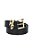 Cinto Feminino Couro Luiza Barcelos Preto - Imagem 1